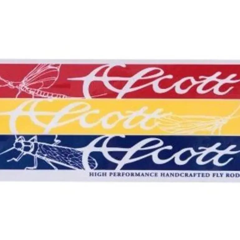 Scott Fly Rods CO Bugs/CO Flag Sticker - Your Premium Fishing Gear Store Rods Lines Baits Accessories* Rods