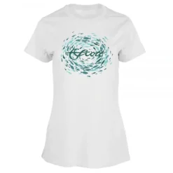 Scott Fly Rods Women's School of Fish SS T-Shirt - Your Premium Fishing Gear Store Rods Lines Baits Accessories* Fishing Line
