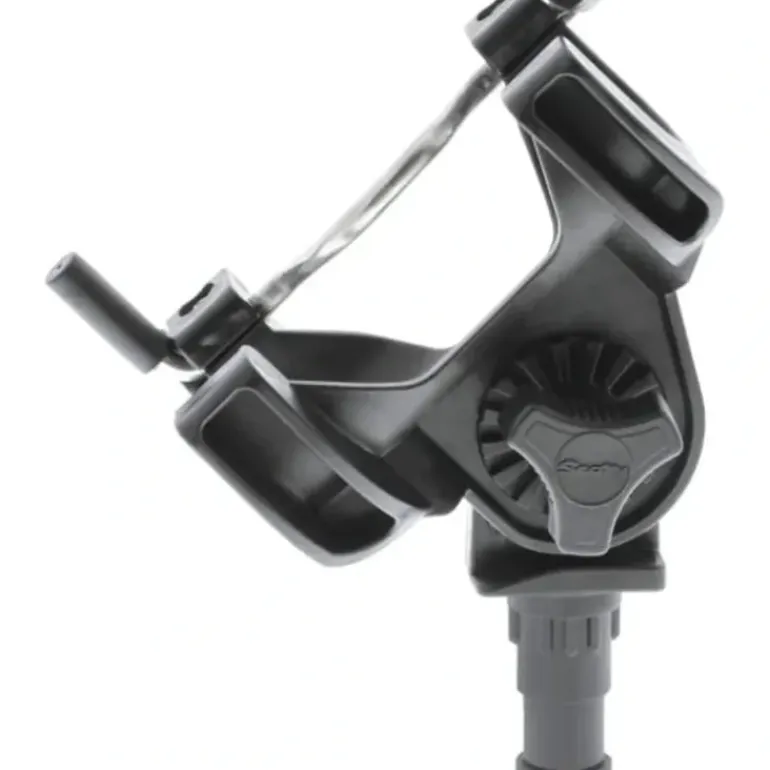 Scotty Universal Rod Holder, Black, No Mount - Your Premium Fishing Gear Store Rods Lines Baits Accessories* Bait