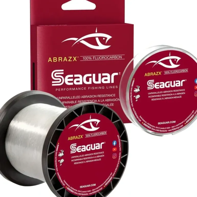 Seaguar AbrazX 100% Fluorocarbon Main Line 20lb 1000yd - Your Premium Fishing Gear Store Rods Lines Baits Accessories* Fishing Line