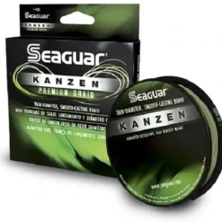 Seaguar Kanzen Braid Fishing Line, 40lb, 150yd Spool, Green - Your Premium Fishing Gear Store Rods Lines Baits Accessories* Fishing Line