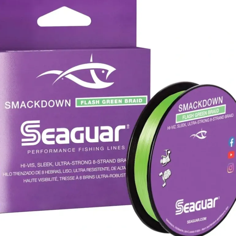 Seaguar Smackdown High Visibility Braided Line 300yd - Your Premium Fishing Gear Store Rods Lines Baits Accessories* Fishing Line