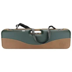 Sea Run Norfork Classic QR Expedition Fly Fishing Rod & Reel Travel Case Green/Leather/Tan with Shoulder Strap - Your Premium Fishing Gear Store Rods Lines Baits Accessories* Fishing Line