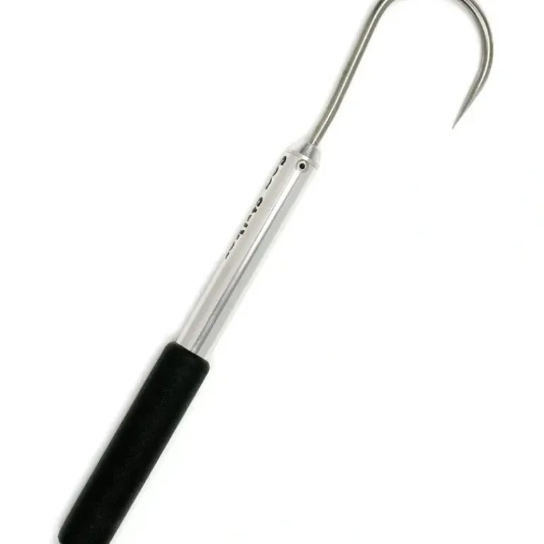 Sea Striker Aluminum Hand Gaff, 3" Stainless Hook, 12" Long - Your Premium Fishing Gear Store Rods Lines Baits Accessories* Shop All