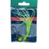 Sea Striker Fluke Flounder Hoochie Rig, Size 2/0, 40lb Leader, Chartreuse - Your Premium Fishing Gear Store Rods Lines Baits Accessories* Shop All