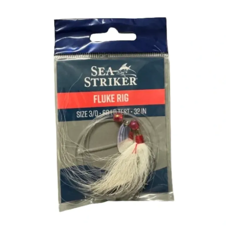 Sea Striker Fluke Rig Double Hook - Your Premium Fishing Gear Store Rods Lines Baits Accessories* Shop All