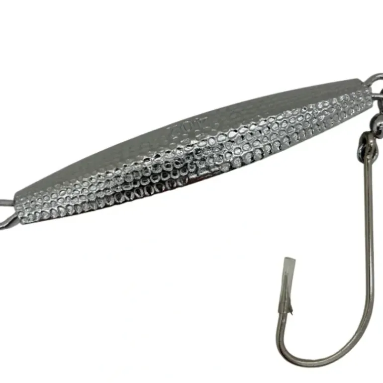 Sea Striker Hammered Diamond Jig, 4oz, Single 7/0 Hook, No Tube - Your Premium Fishing Gear Store Rods Lines Baits Accessories* Shop All