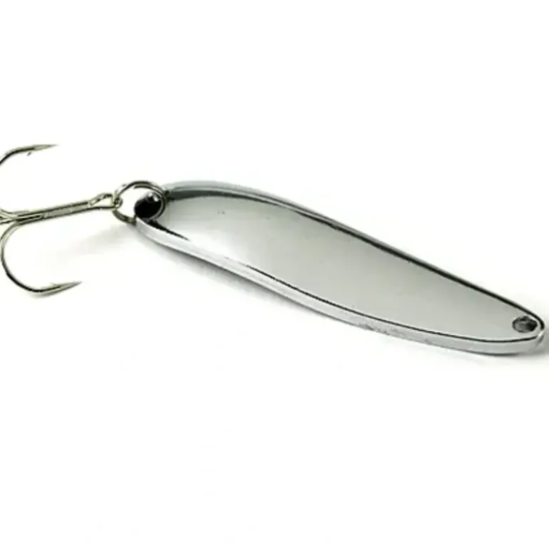 Sea Striker Nickel Plated Casting Spoon, 2 3/4 oz, 4 3/8" - Your Premium Fishing Gear Store Rods Lines Baits Accessories* Shop All