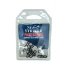 Sea Striker Stainless Fast Snap with KROK Swivel, 50lb, 10pk, Black - Your Premium Fishing Gear Store Rods Lines Baits Accessories* Shop All