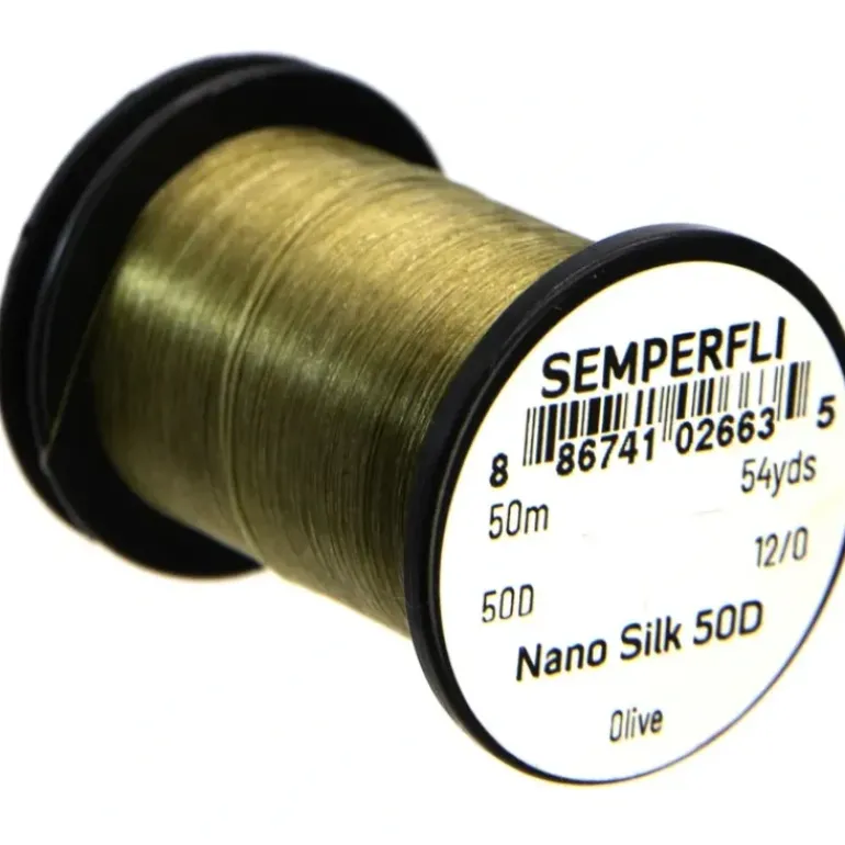 Semperfli Nano Silk 50D 12/0 - Your Premium Fishing Gear Store Rods Lines Baits Accessories* Fly Fishing