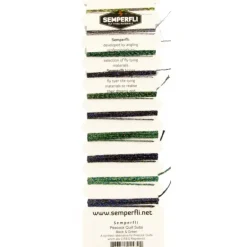 Semperfli Peacock Quill Subs Multicard - Your Premium Fishing Gear Store Rods Lines Baits Accessories* Shop All