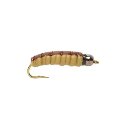 Shafer's Gummy Crane Brown Tungsten Beadhead - Your Premium Fishing Gear Store Rods Lines Baits Accessories* Fly Fishing