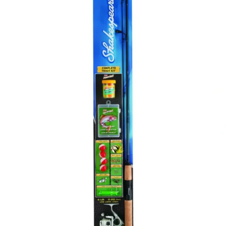 Shakespeare TROUTSPKIT Complete Spin Kit, No Line, 280/2, 165/4 - Your Premium Fishing Gear Store Rods Lines Baits Accessories* Bait