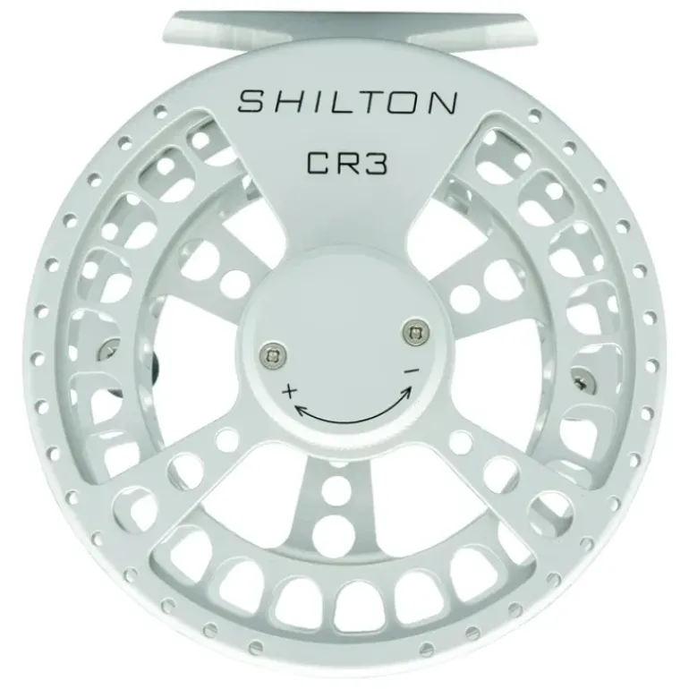 Shilton CR3 (5-6wt) Reel Titanium Left Hand - Your Premium Fishing Gear Store Rods Lines Baits Accessories* Fishing Line