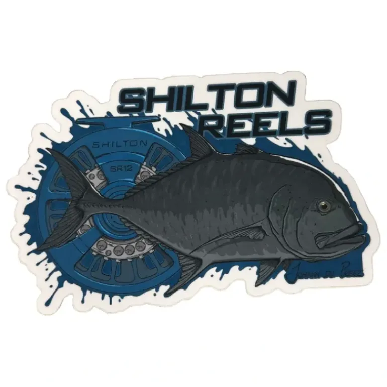 Shilton Reels GT Sticker - Your Premium Fishing Gear Store Rods Lines Baits Accessories* Shop All