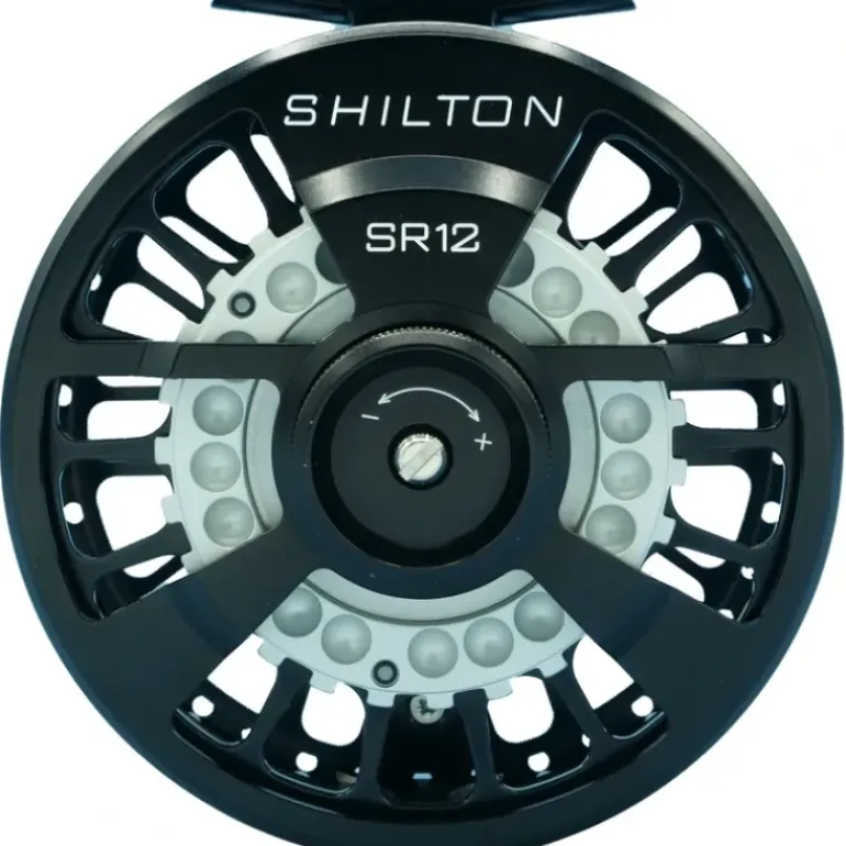 Shilton SR12 (12-14wt) Reel Black - Your Premium Fishing Gear Store Rods Lines Baits Accessories* Fishing Line