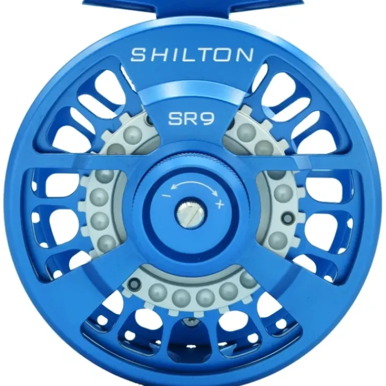 Shilton SR9 (8-9wt) Reel Blue - Your Premium Fishing Gear Store Rods Lines Baits Accessories* Fishing Line