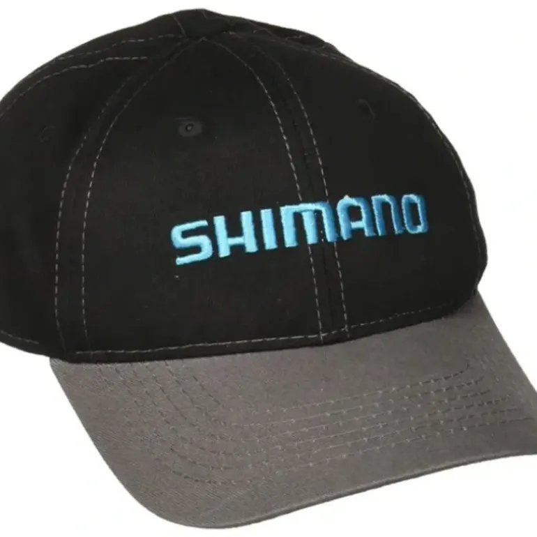 Shimano Adjustable Cap Hook & Loop, Padded Sweatband Black - Your Premium Fishing Gear Store Rods Lines Baits Accessories* Shop All
