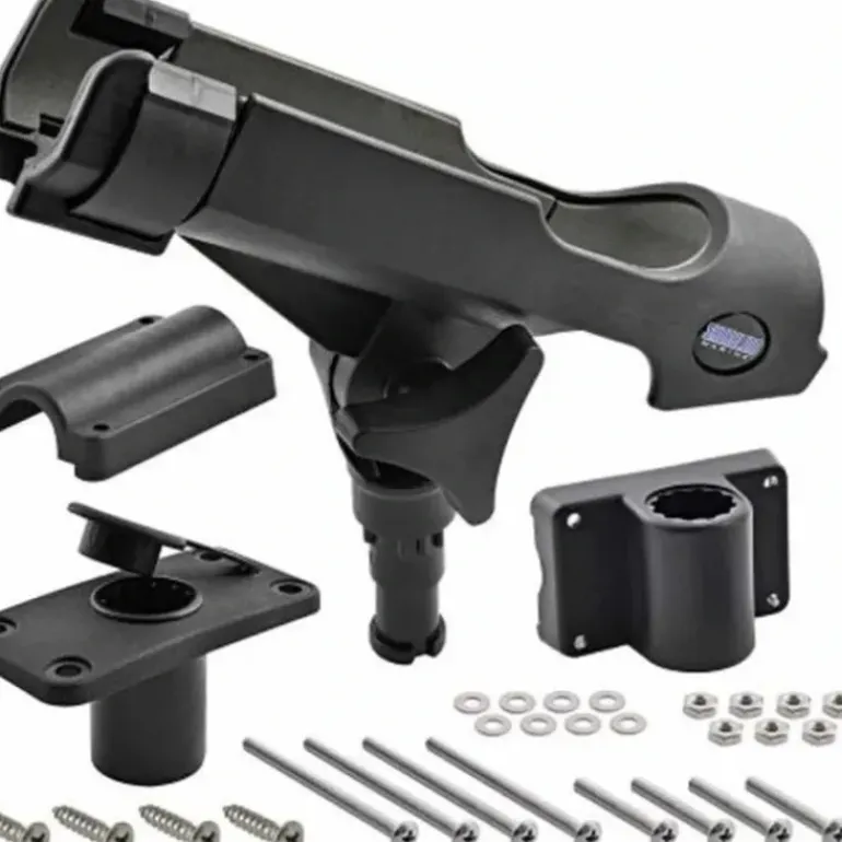 Shoreline Marine Rod Holder Universal Mount Black - Your Premium Fishing Gear Store Rods Lines Baits Accessories* Fishing Line