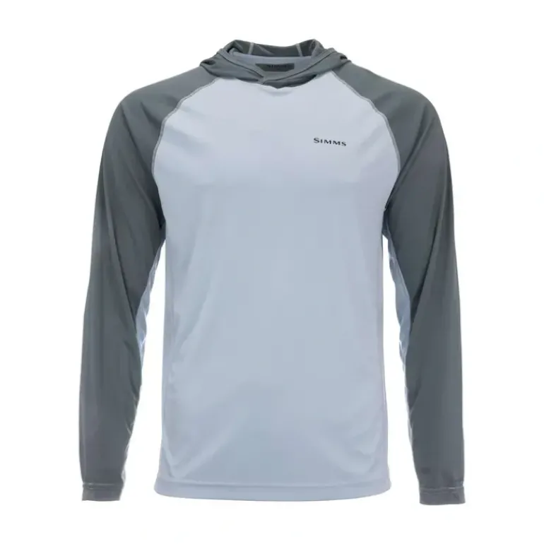 Simms BugStopper SolarFlex Hoody - Steel Blue - Your Premium Fishing Gear Store Rods Lines Baits Accessories* Shop All