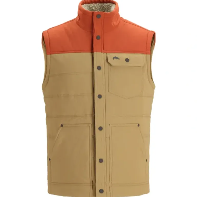 Simms Cardwell Vest Clay/Camel - Your Premium Fishing Gear Store Rods Lines Baits Accessories* Fishing Line