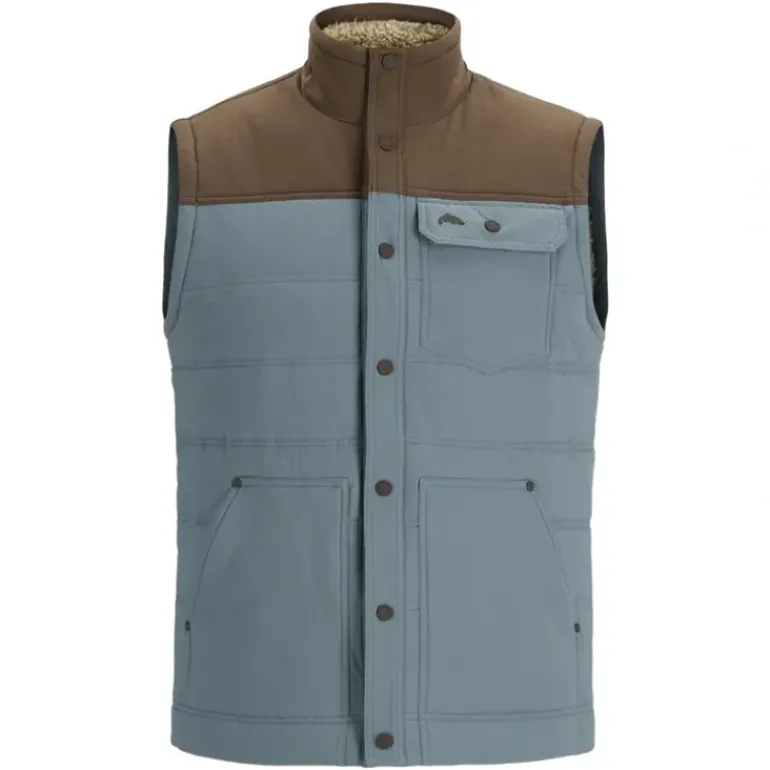Simms Cardwell Vest Storm/Hickory - Your Premium Fishing Gear Store Rods Lines Baits Accessories* Fishing Line
