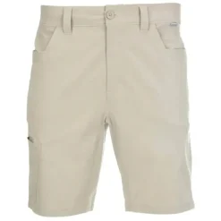 Simms Challenger Shorts - Khaki - Your Premium Fishing Gear Store Rods Lines Baits Accessories* Shop All