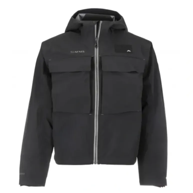 Simms Classic Guide Jacket - Carbon - Your Premium Fishing Gear Store Rods Lines Baits Accessories* Fishing Line