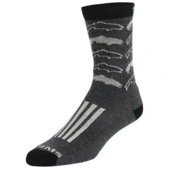 Simms Daily Sock Steel Grey - Your Premium Fishing Gear Store Rods Lines Baits Accessories* Shop All