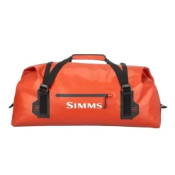 Simms Dry Creek Duffel Medium 155L Simms Orange - Your Premium Fishing Gear Store Rods Lines Baits Accessories* Fishing Line
