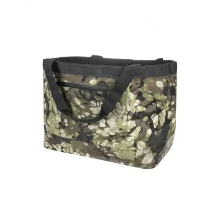 Simms Dry Creek Simple Tote 50L Riparian Camo - Your Premium Fishing Gear Store Rods Lines Baits Accessories* Shop All