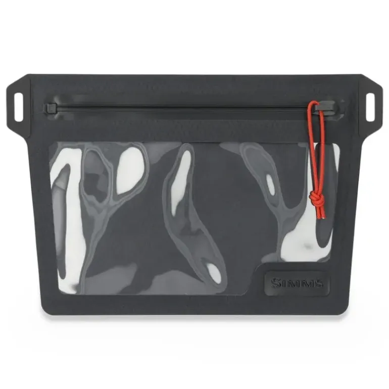 Simms Dry Creek Tech Pouch Black - Your Premium Fishing Gear Store Rods Lines Baits Accessories* Shop All