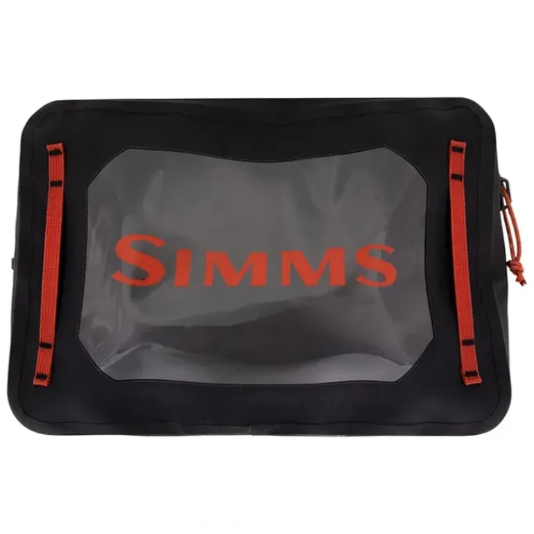 Simms Dry Creek Z Gear Pouch - 4L Black - Your Premium Fishing Gear Store Rods Lines Baits Accessories* Shop All