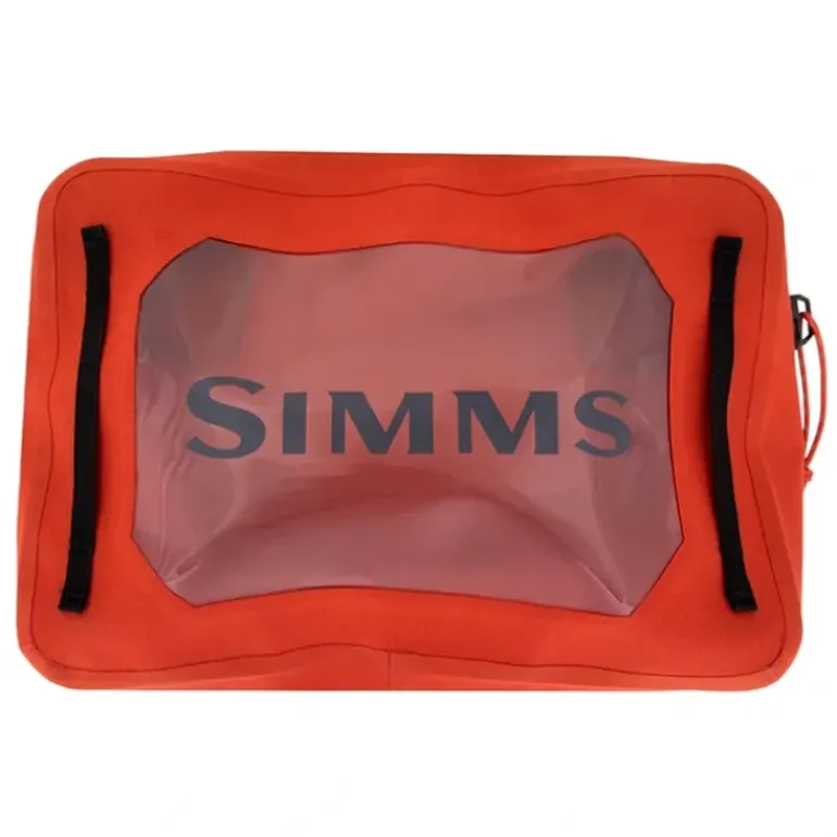 Simms Dry Creek Z Gear Pouch - 4L Simms Orange - Your Premium Fishing Gear Store Rods Lines Baits Accessories* Shop All