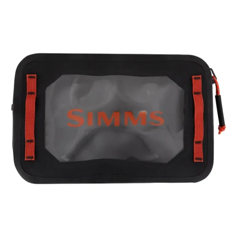 Simms Dry Creek Z Gear Pouch Small 2L Black - Your Premium Fishing Gear Store Rods Lines Baits Accessories* Shop All