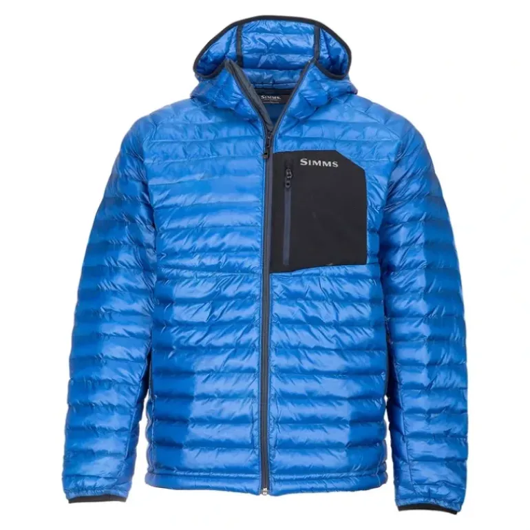Simms Exstream Hooded Jacket - Rich Blue - Your Premium Fishing Gear Store Rods Lines Baits Accessories* Shop All