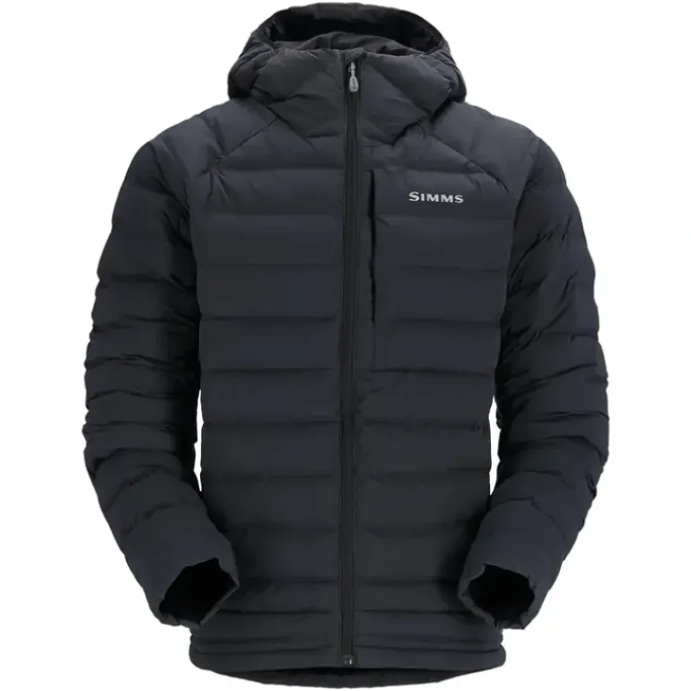Simms ExStream Insulated Hoody Black - Your Premium Fishing Gear Store Rods Lines Baits Accessories* Shop All
