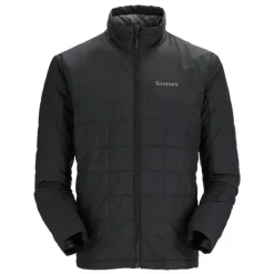 Simms Fall Run Collared Jacket Black - Your Premium Fishing Gear Store Rods Lines Baits Accessories* Shop All
