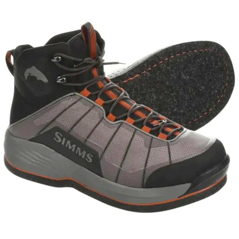 Simms Flyweight Boot Felt Steel Grey - Your Premium Fishing Gear Store Rods Lines Baits Accessories* Fly Fishing