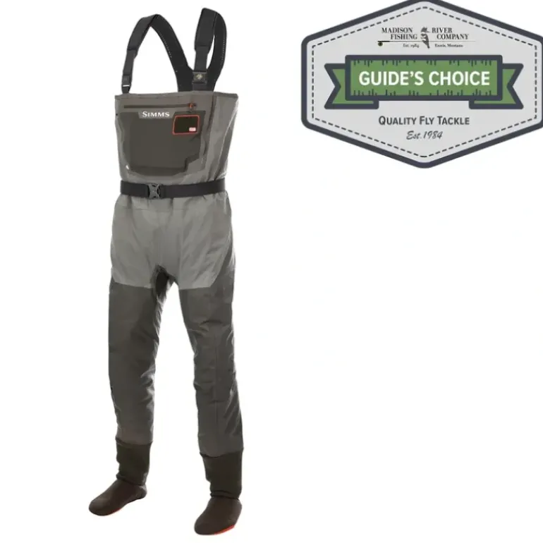 Simms G3 Guide Stockingfoot Waders Gunmetal - Your Premium Fishing Gear Store Rods Lines Baits Accessories* Fishing Line