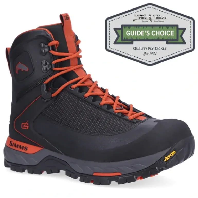 Simms G4 PRO Powerlock Wading Boot Carbon Vibram - Your Premium Fishing Gear Store Rods Lines Baits Accessories* Fly Fishing