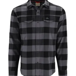Simms Gallatin Flannel Long Sleeve Shirt - Your Premium Fishing Gear Store Rods Lines Baits Accessories* Fly Fishing