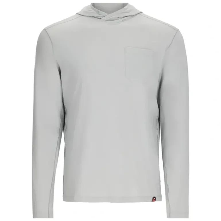 Simms Glades Hoody Sterling Heather - Your Premium Fishing Gear Store Rods Lines Baits Accessories* Shop All