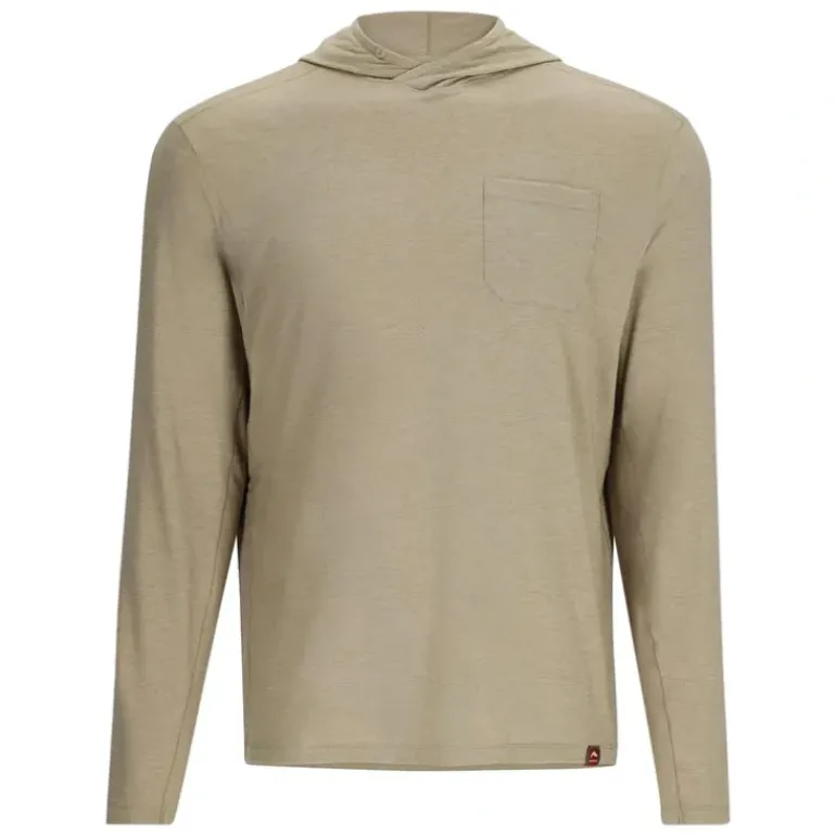 Simms Glades Hoody Stone Heather - Your Premium Fishing Gear Store Rods Lines Baits Accessories* Shop All
