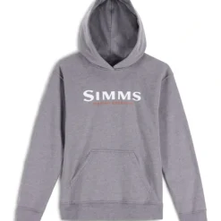 Simms Kid's Logo Hoody - Your Premium Fishing Gear Store Rods Lines Baits Accessories* Shop All