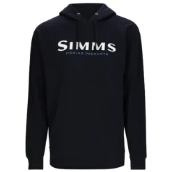Simms Logo Hoody Midnight - Your Premium Fishing Gear Store Rods Lines Baits Accessories* Shop All