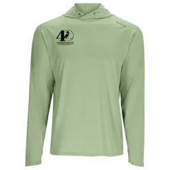 Simms Logo SolarFlex Hoody Field Heather - Your Premium Fishing Gear Store Rods Lines Baits Accessories* Shop All