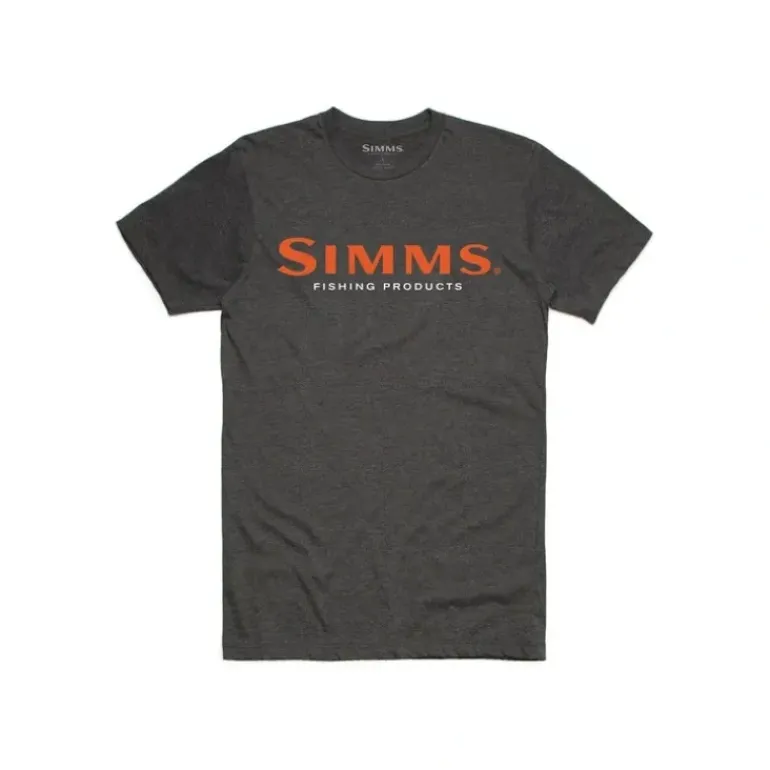 Simms Logo T-Shirt - Your Premium Fishing Gear Store Rods Lines Baits Accessories* Shop All