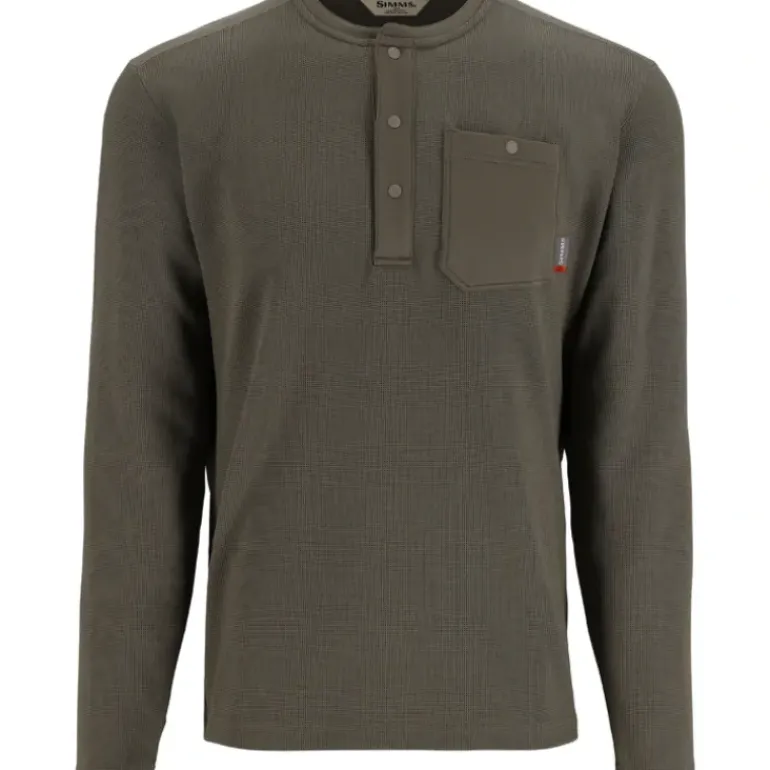 Simms Men's Highline Henley - Your Premium Fishing Gear Store Rods Lines Baits Accessories* Fishing Line