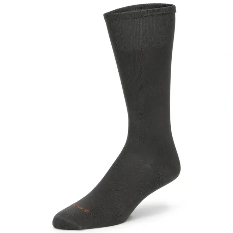 Simms Mid-Calf Sock Liner Slate - Your Premium Fishing Gear Store Rods Lines Baits Accessories* Fishing Line